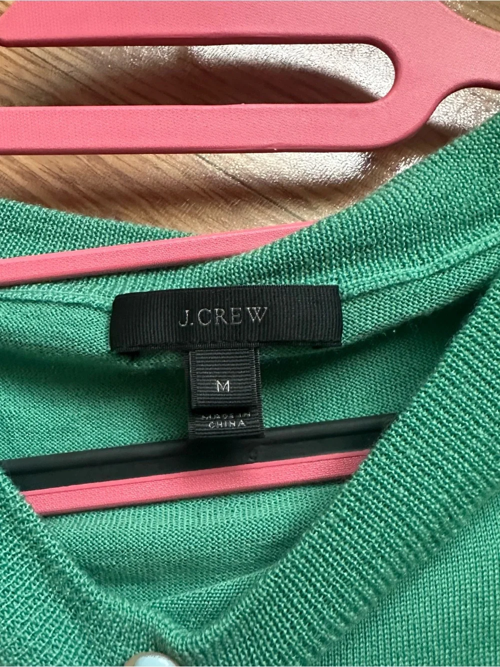 J. Crew Tippi Merino Teal Wool Sweater Size Medium